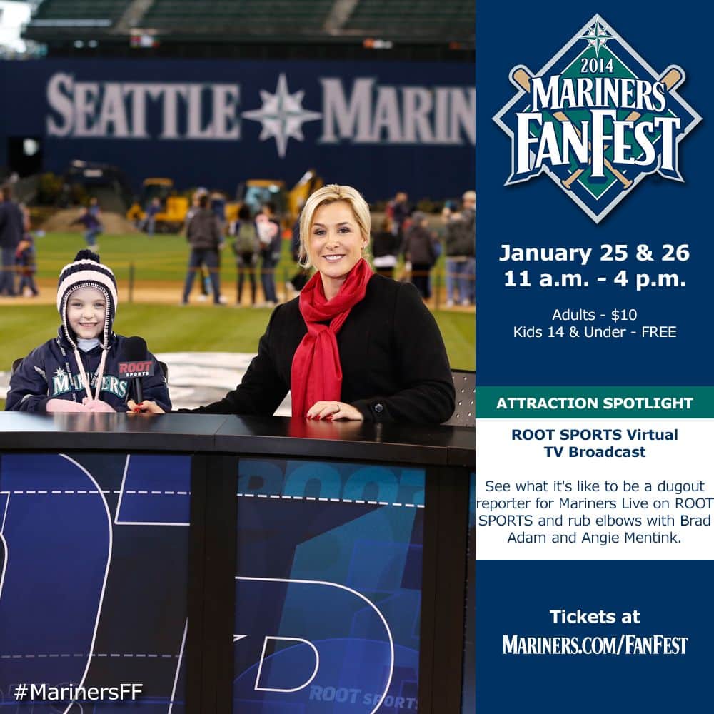Be a #Mariners dugout reporter ROOT SPORTS