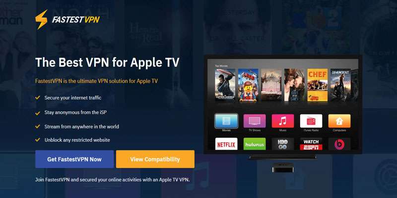 Best VPN for Apple TV  Unblock Content with Apple TV VPN