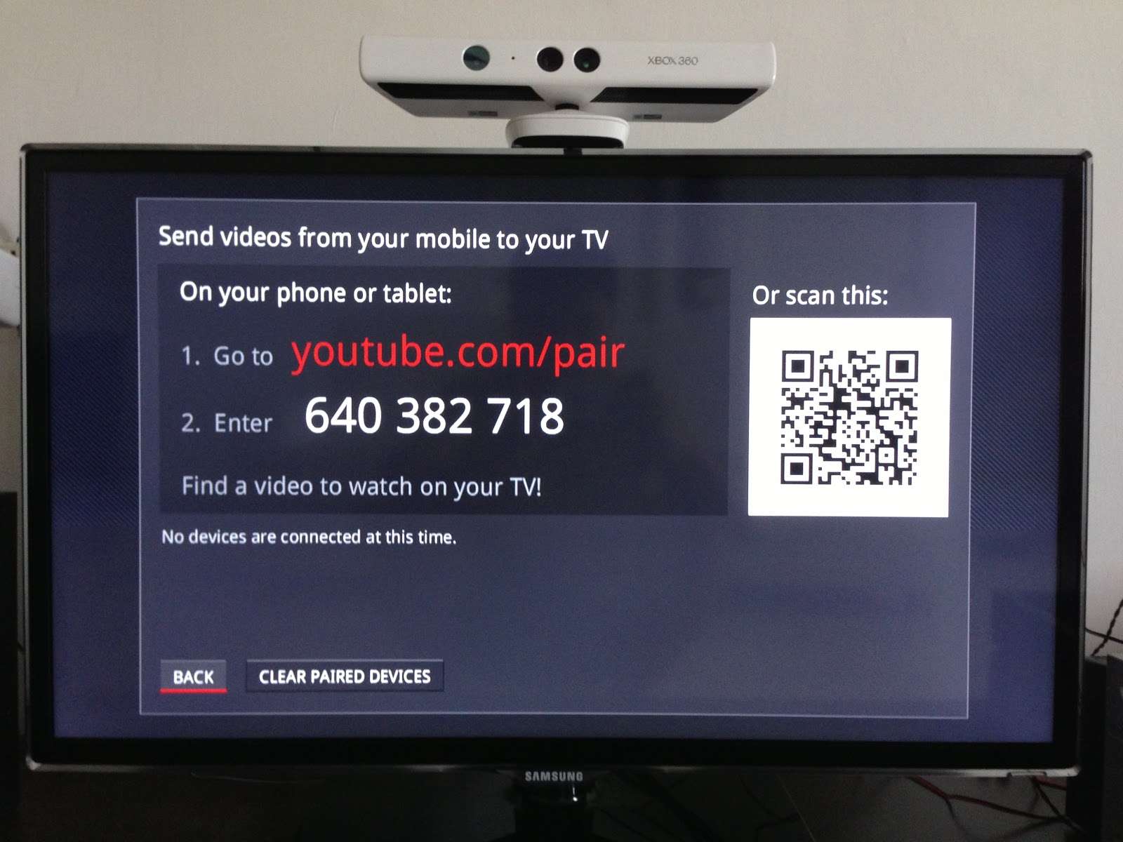 BIG LIFE SPENDER: PAIRING AN IPHONE TO A SMART TV WHEN USING YOUTUBE