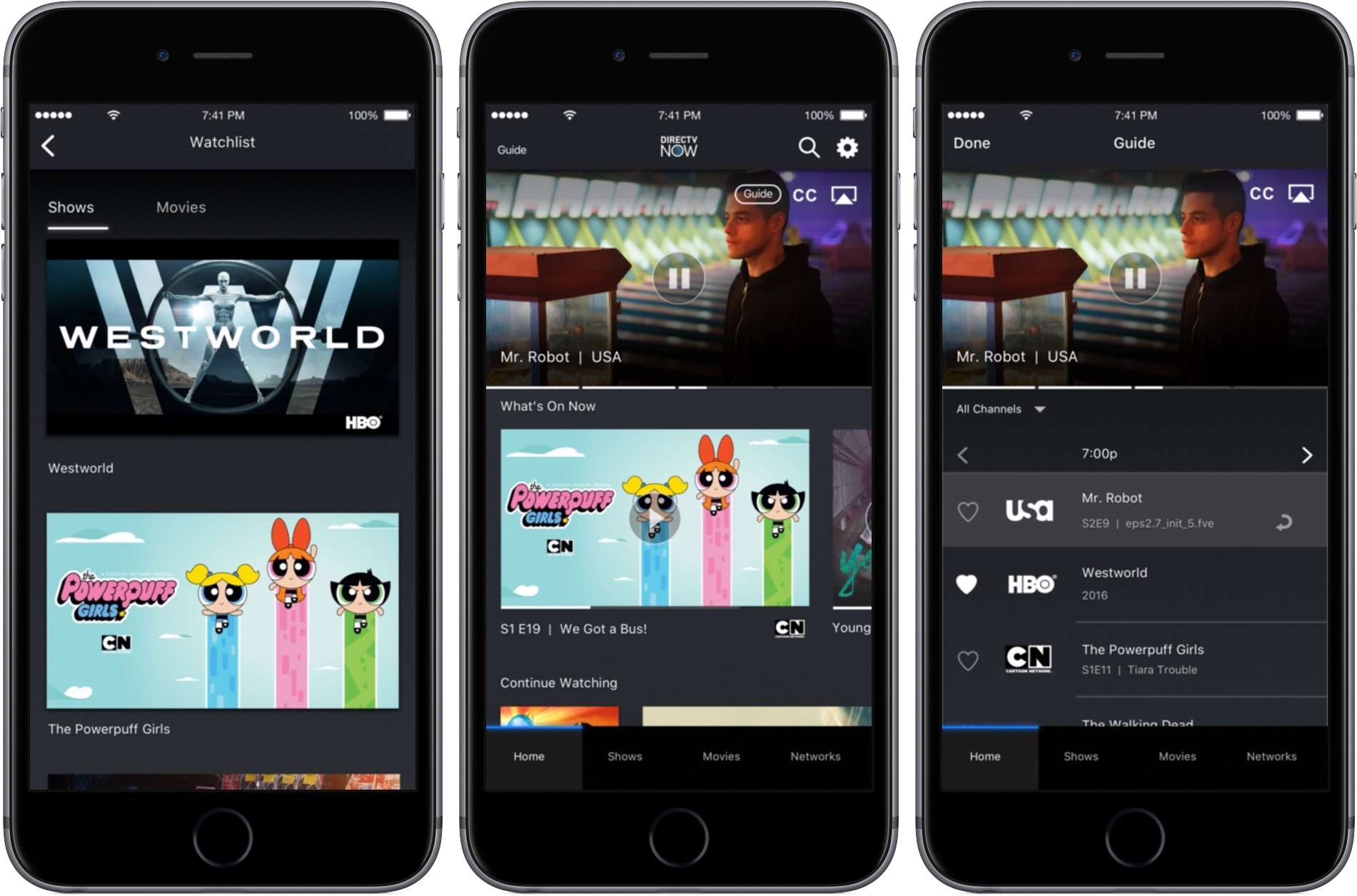 DirecTV NOW launches on iPhone, iPad &  Apple TV