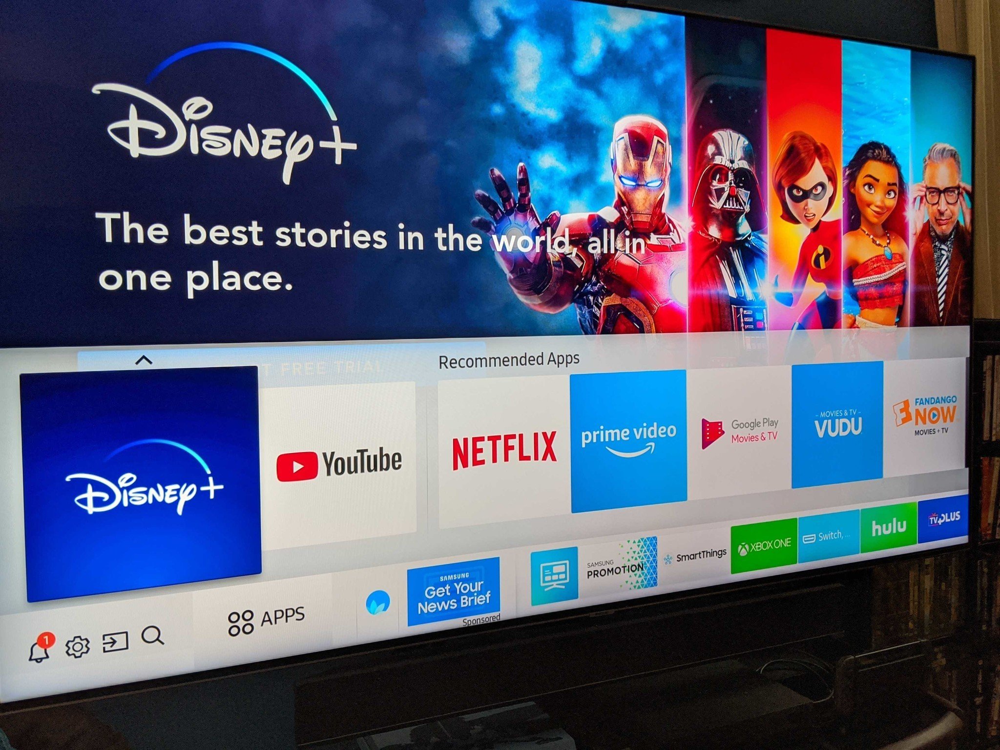 Does Disney Plus work on Samsung TVs?