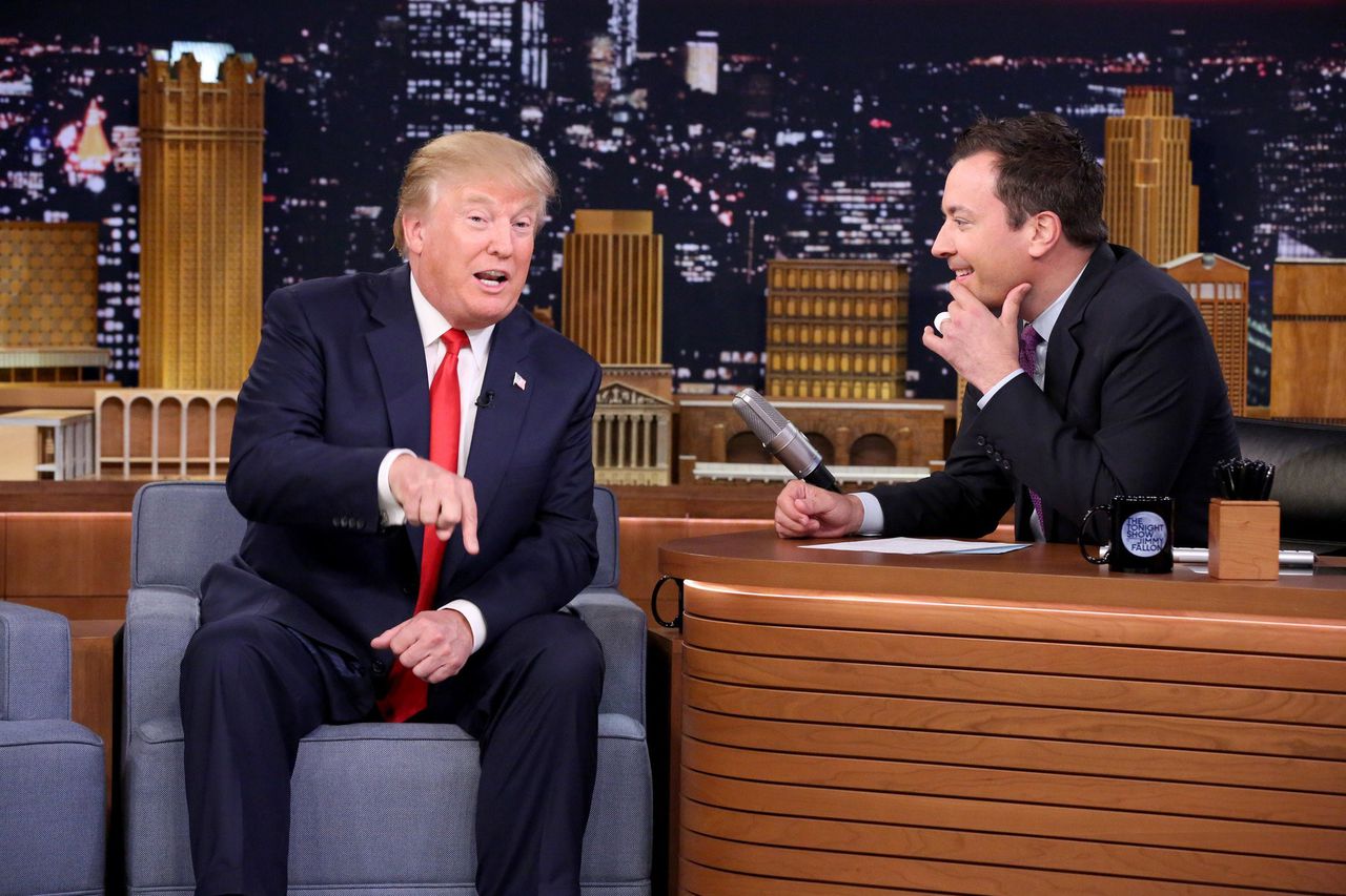 Donald Trump appears on Jimmy Fallon show (video): Donald ...