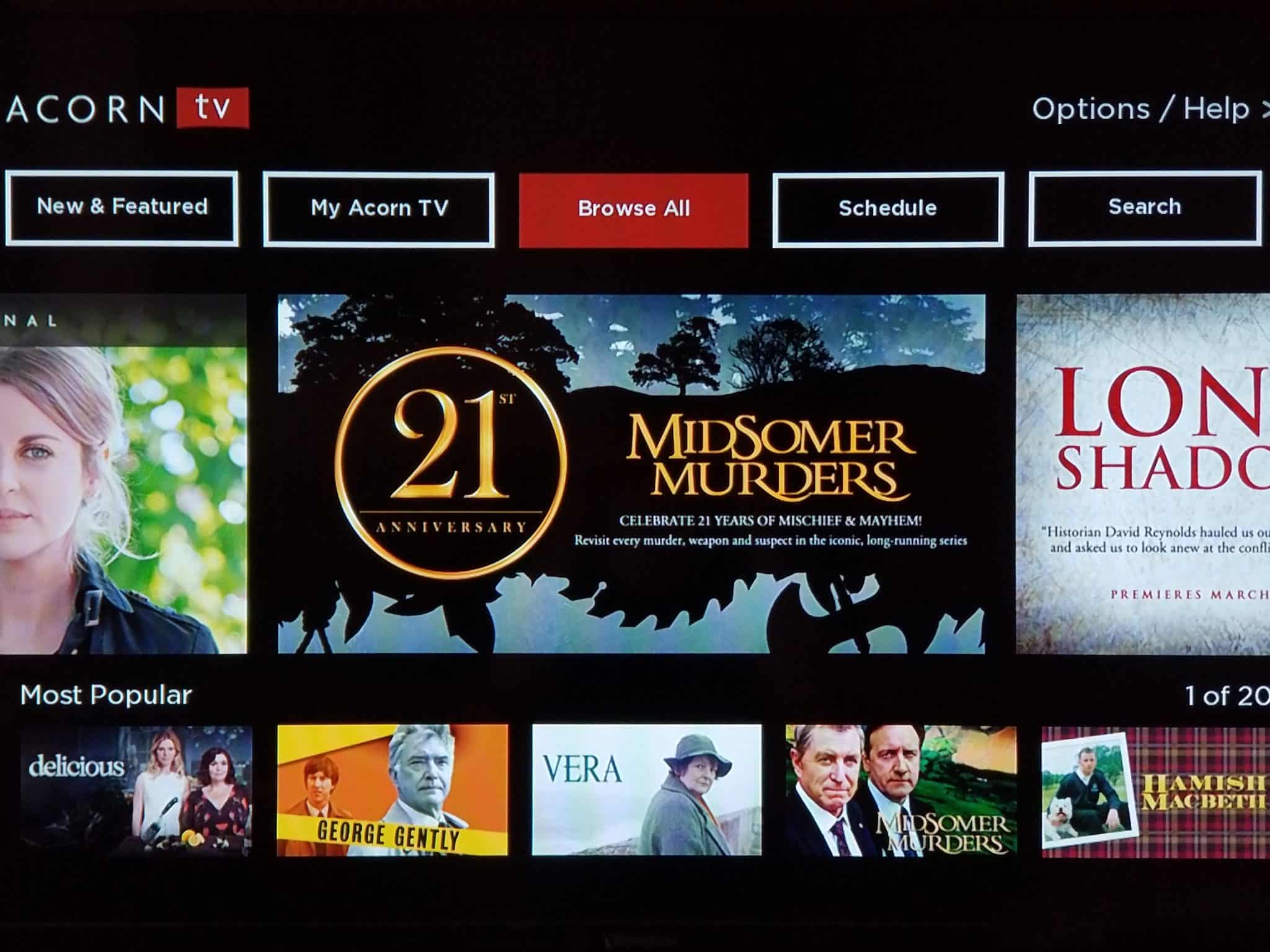 Hate the New Acorn TV Interface? There