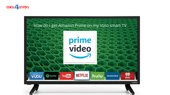 How do I get Amazon Prime on my Vizio Smart TV