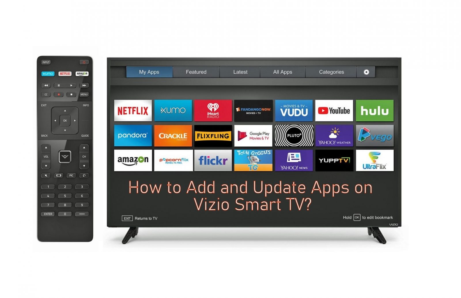 How to Add and Update Apps on Vizio Smart TV
