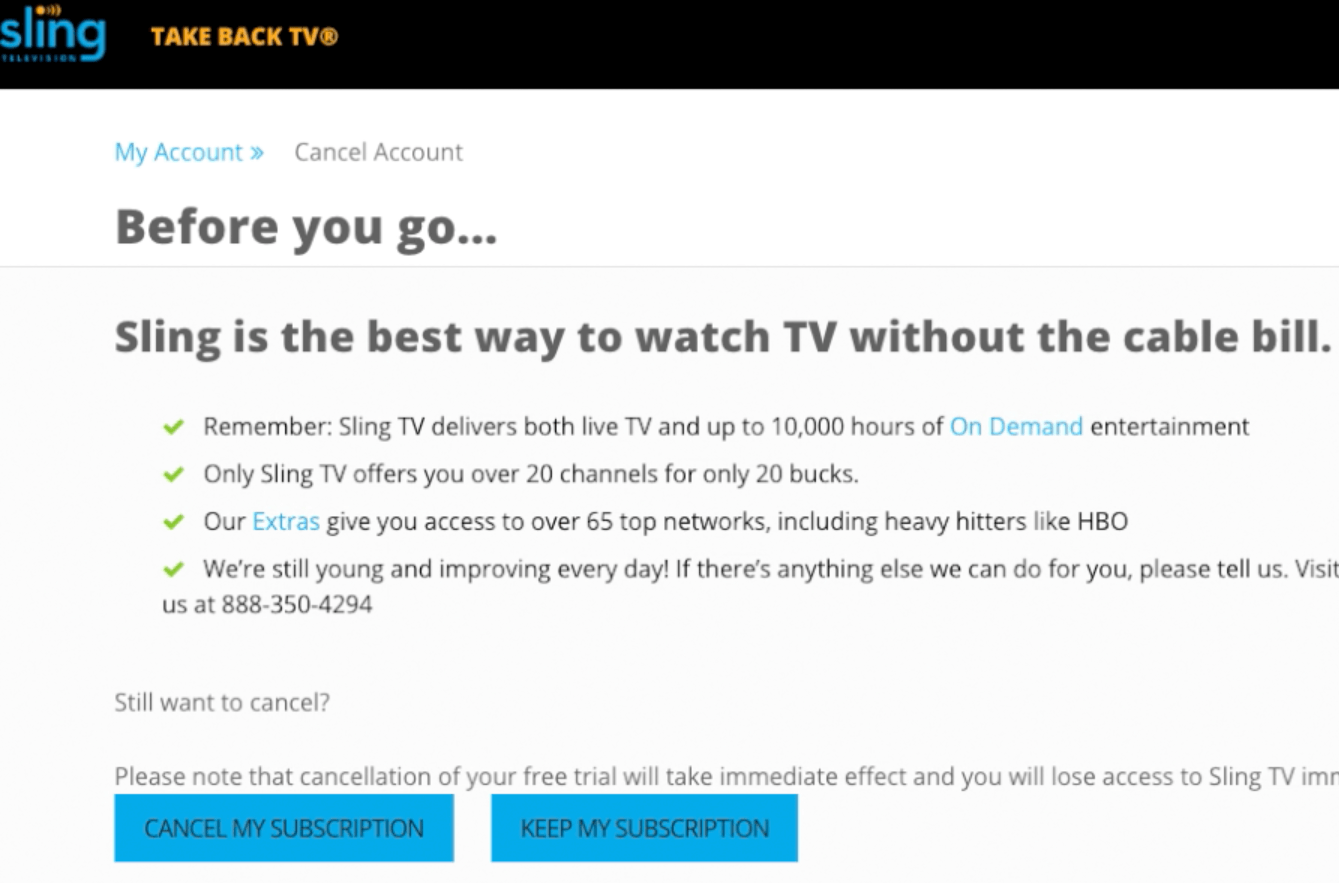 How to Cancel Sling TV Subscription? The Simple Way