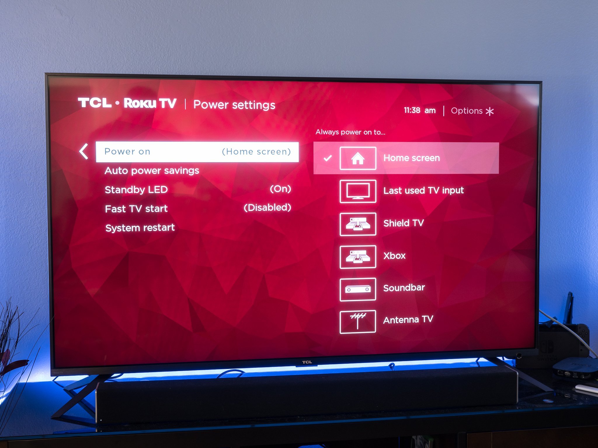How to change the default input on Roku TV