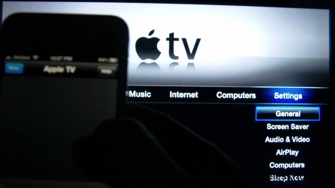 How to connect Apple TV to WiFi without Apple TV Remote ...