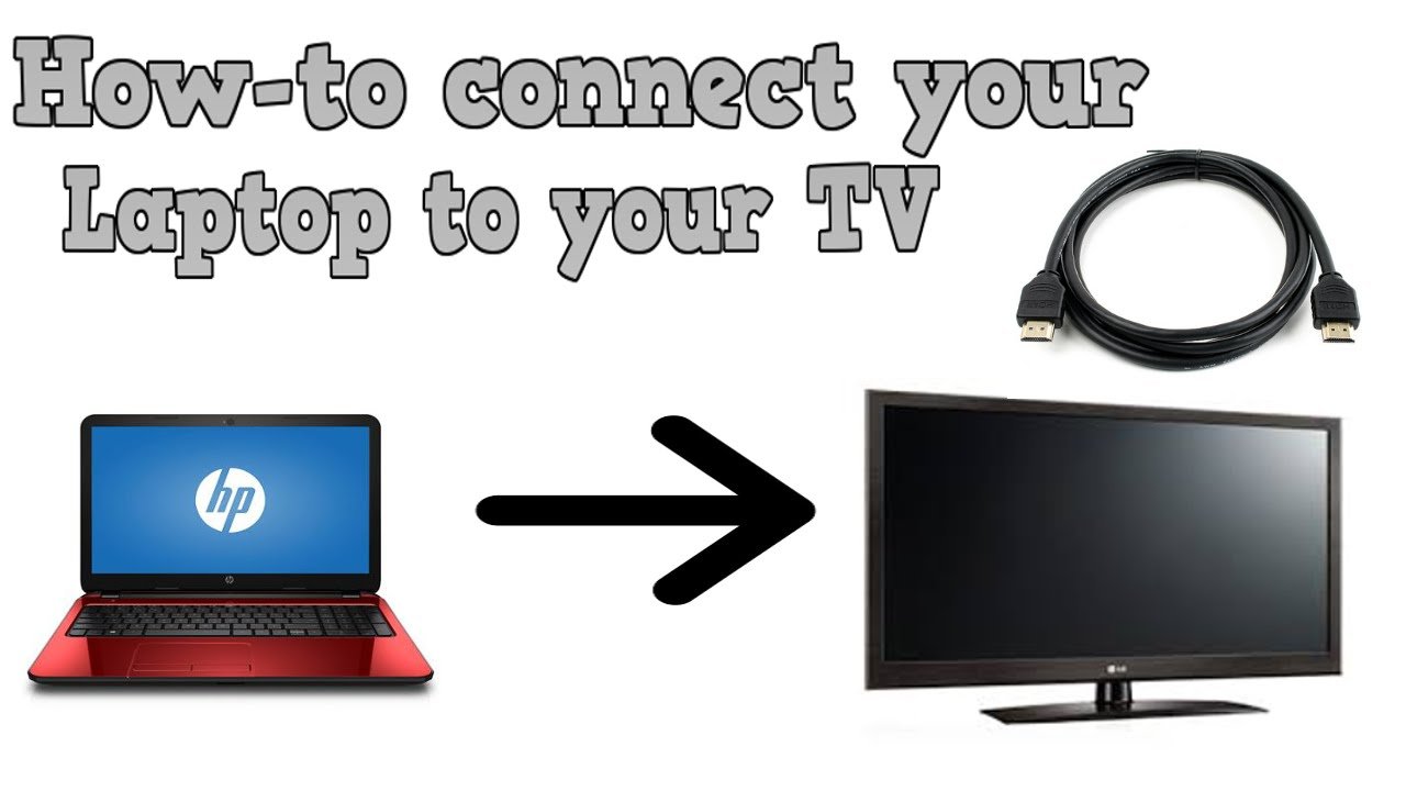 How To Connect Your Laptop/Computer To Your TV