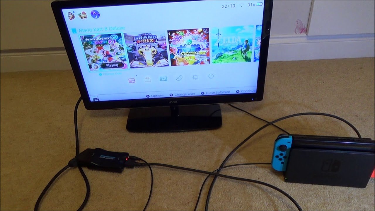 How to connect your Nintendo Switch to a TV or Monitor ...