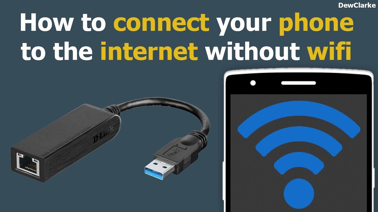 How to connect your phone to the internet without wifi ...