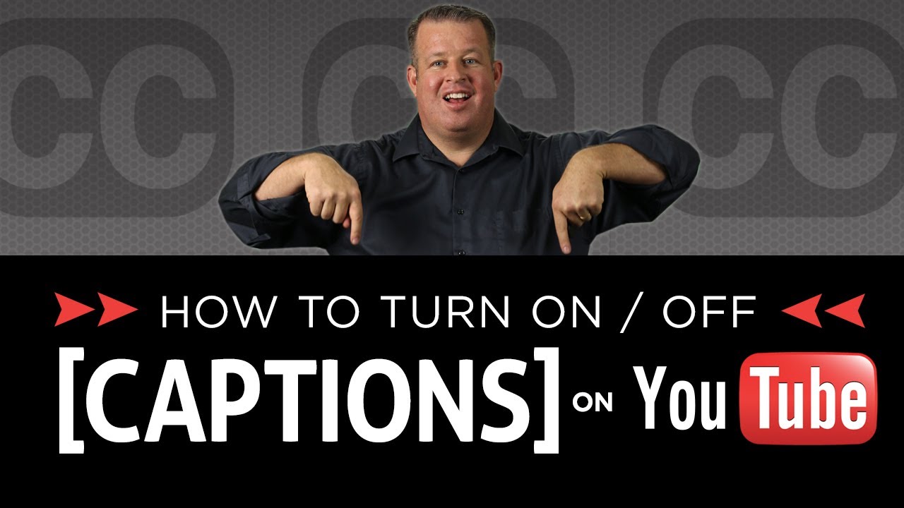 How to Turn on off Closed Captions and Subtitles on ...