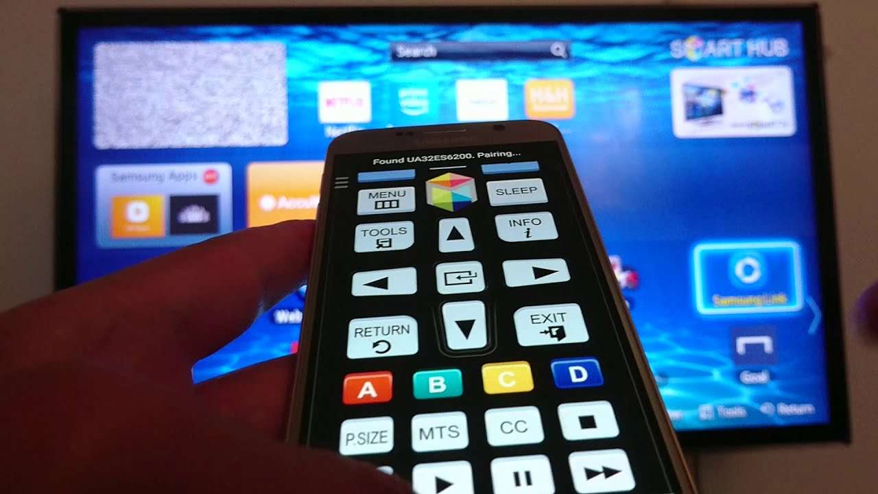 How to use your Smartphone as a TV remote for Samsung Smart TV