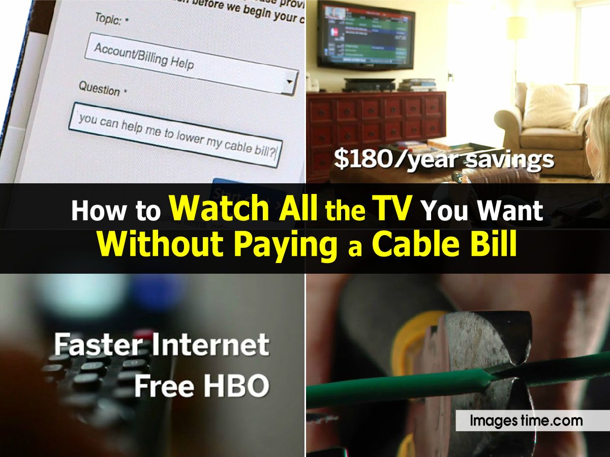 How to Watch All the TV You Want Without Paying a Cable Bill