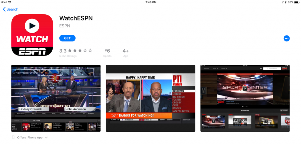 How to Watch ESPN3 Without Cable