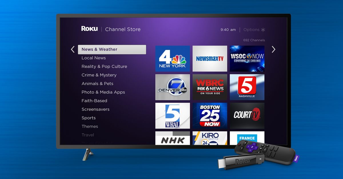 How to watch local channels, news and weather on your Roku devices ...