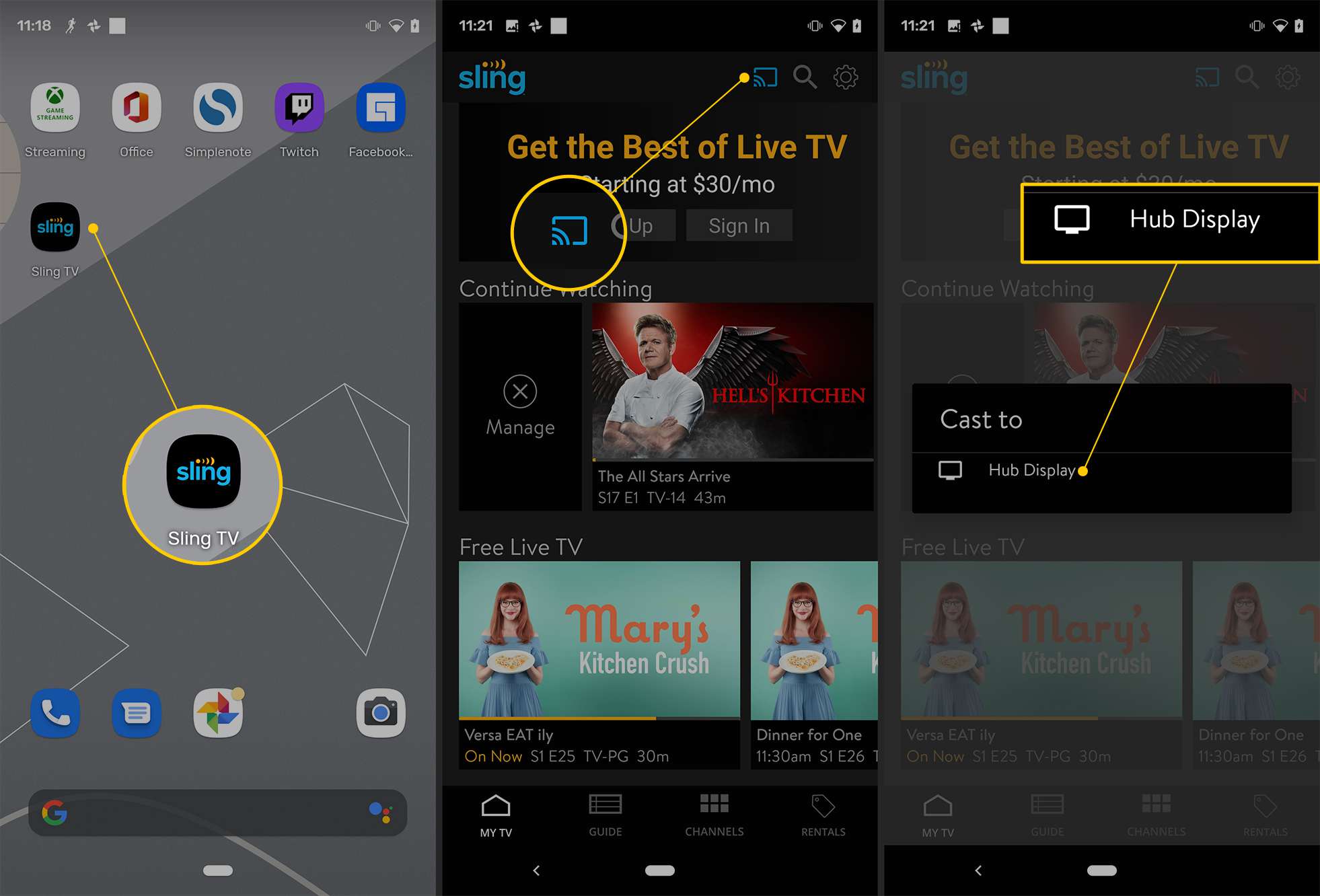 How to Watch Sling TV on Chromecast