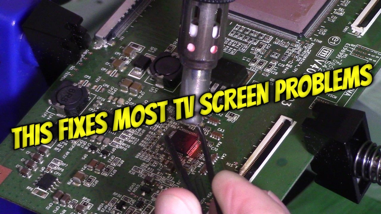 LED LCD TV REPAIR GUIDE TO FIX MOST SAMSUNG VIDEO PICTURE ...