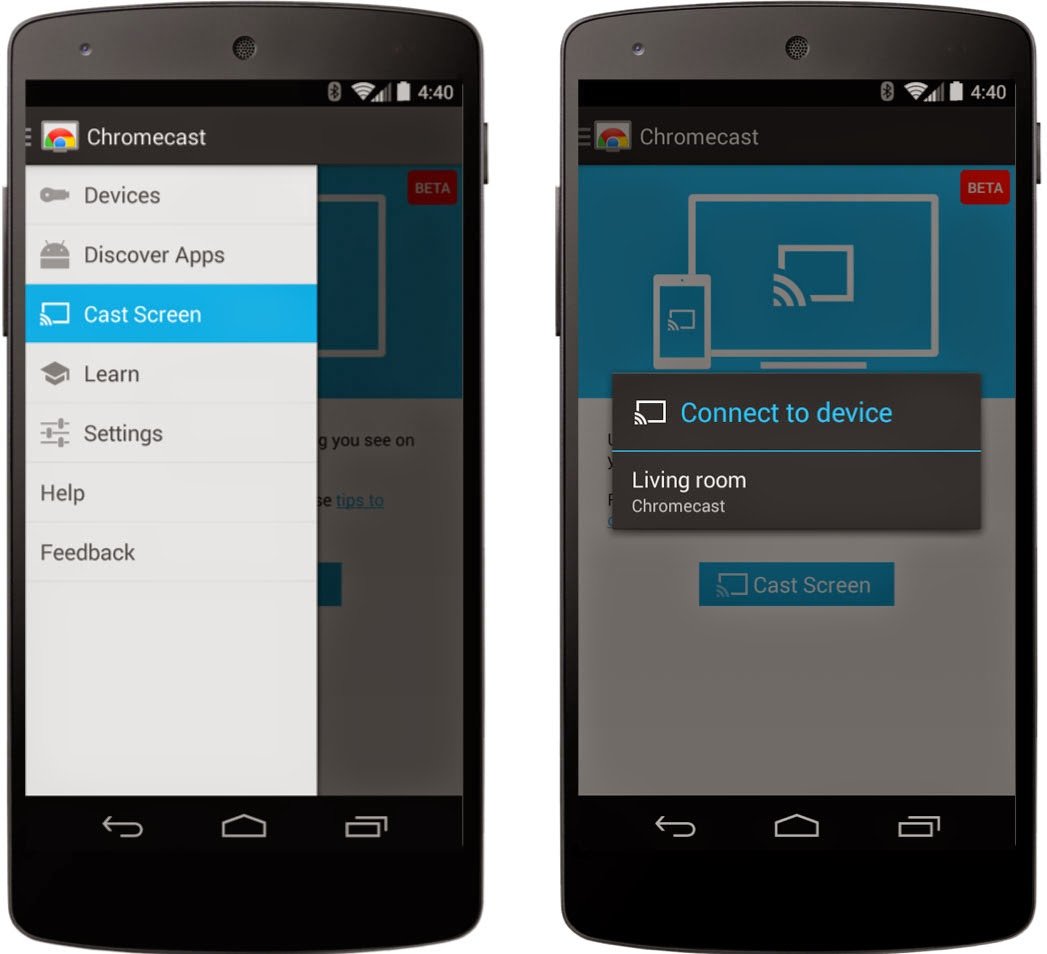Mirror Your Android Phone and Tablet on Chromecast