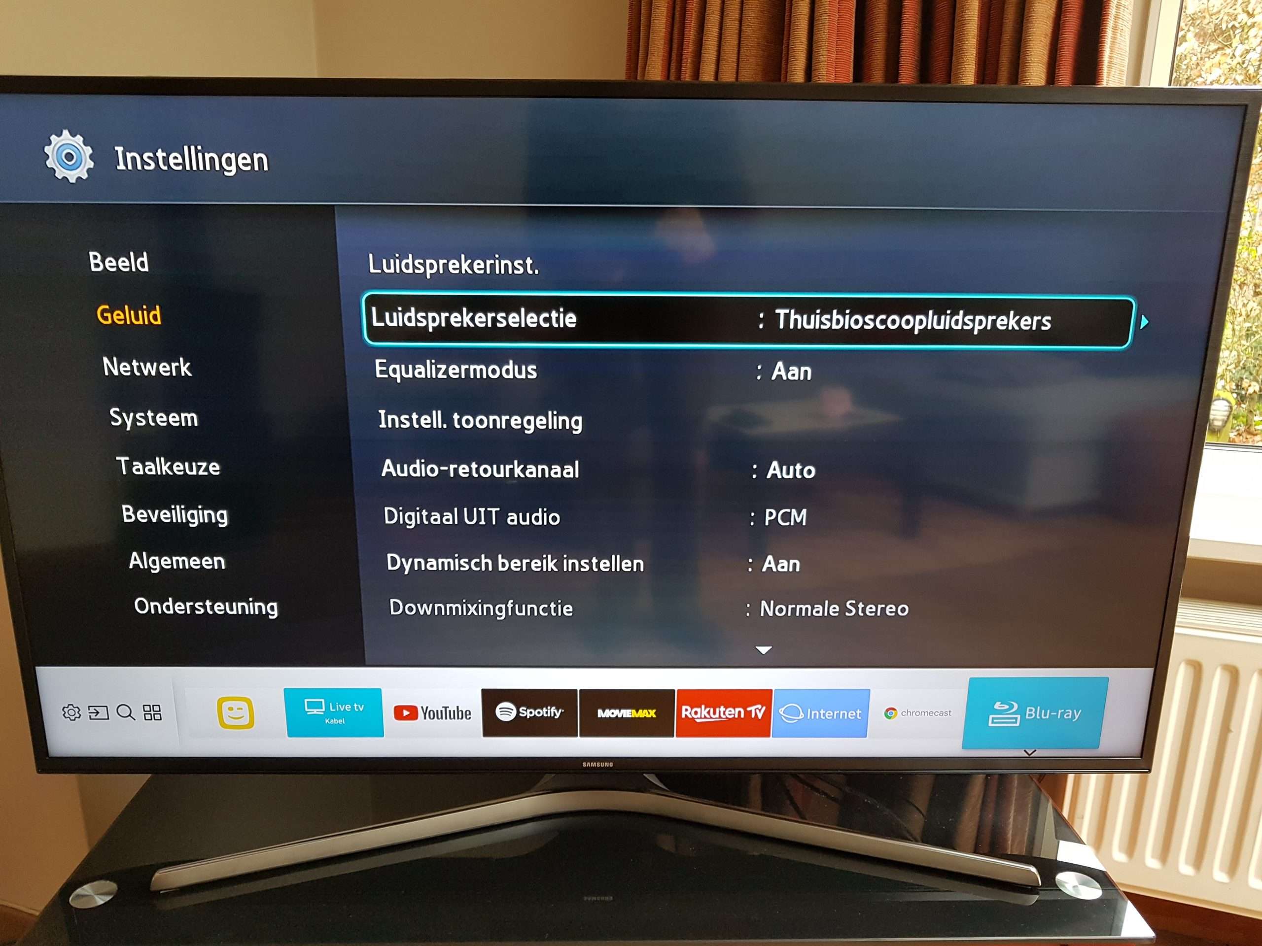 Opgelost: Geen geluid uit Samsung UE50MU6100 TV gekoppeld aan de Home ...