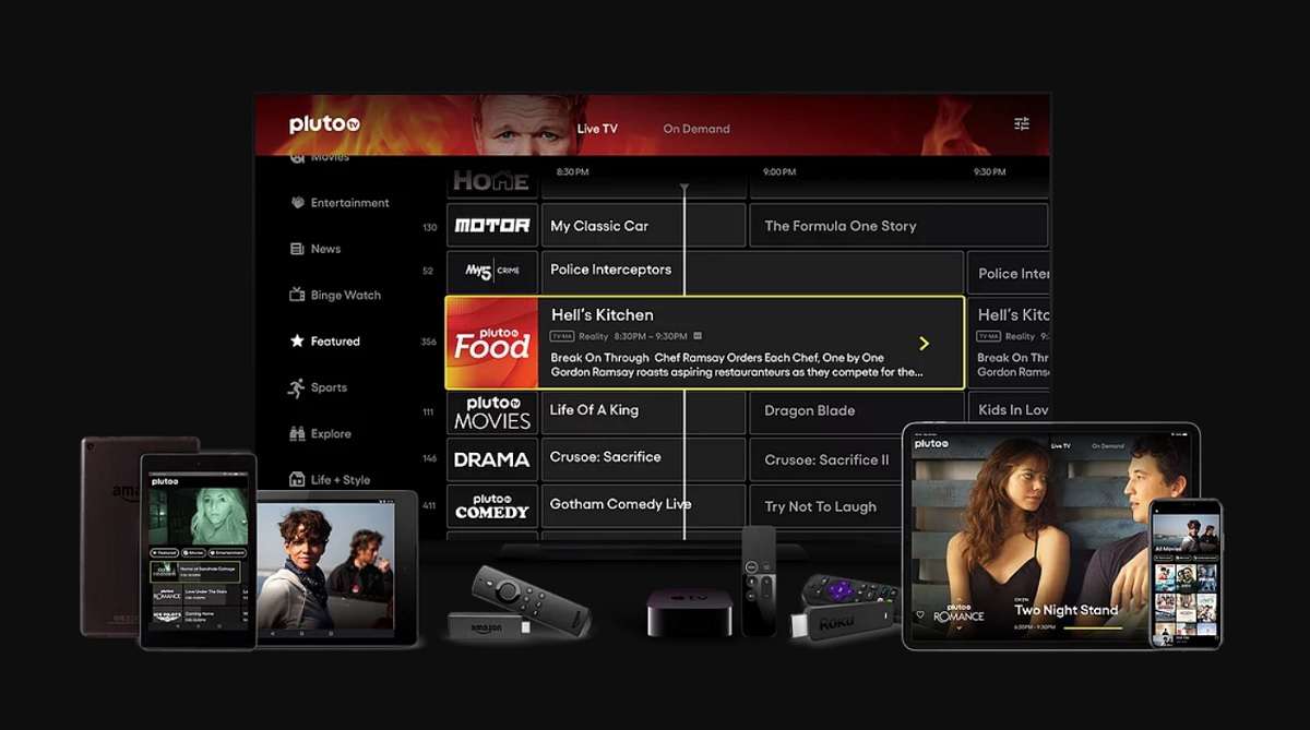 Pluto TV arrives in Spain: free movies and series with ads