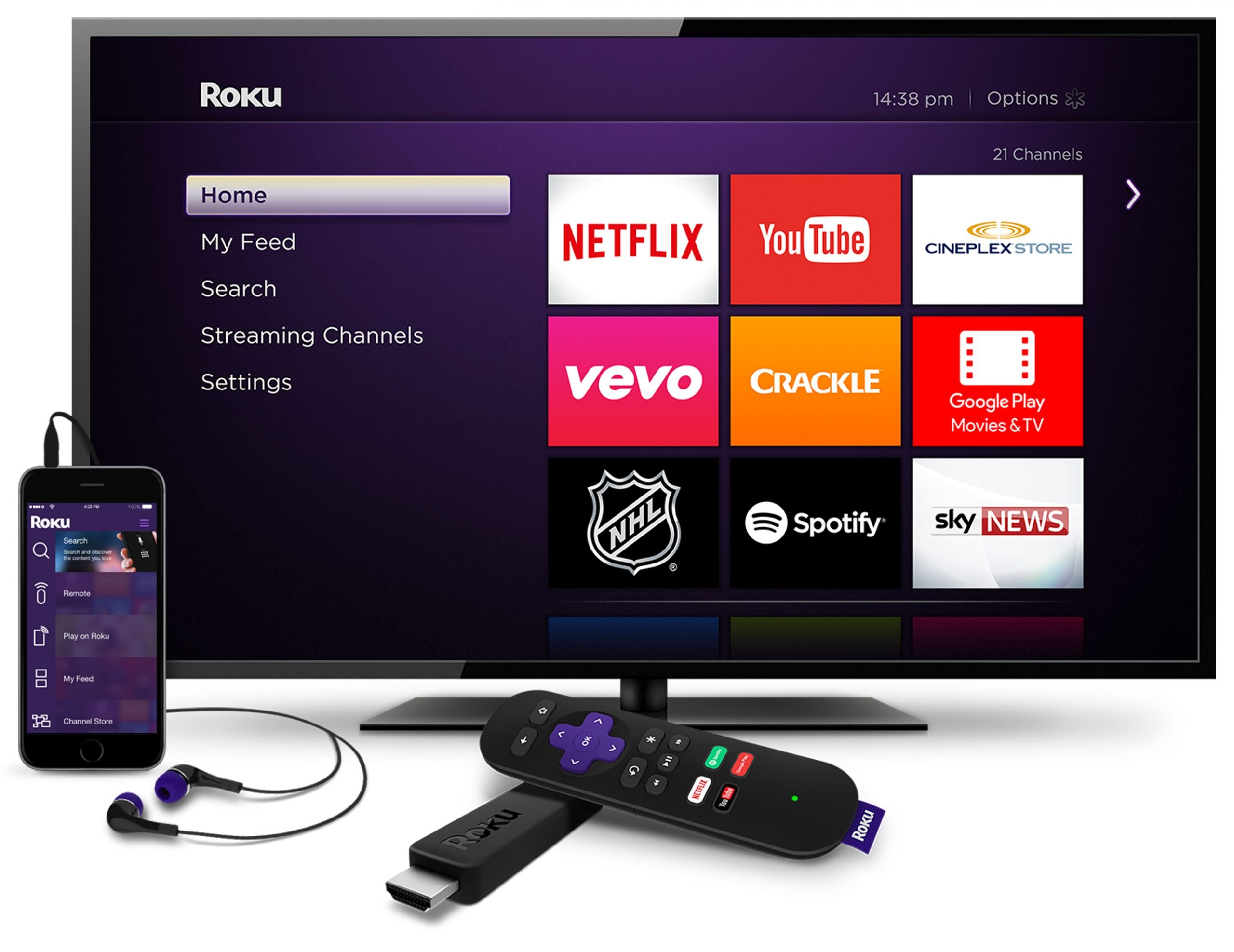 Roku TV Connect To Google Home