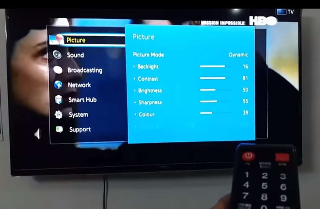 Samsung Smart TV Remote Mouse