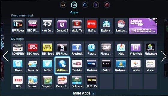 Samsung TV (UA**KS****): How do I clear the Internet ...