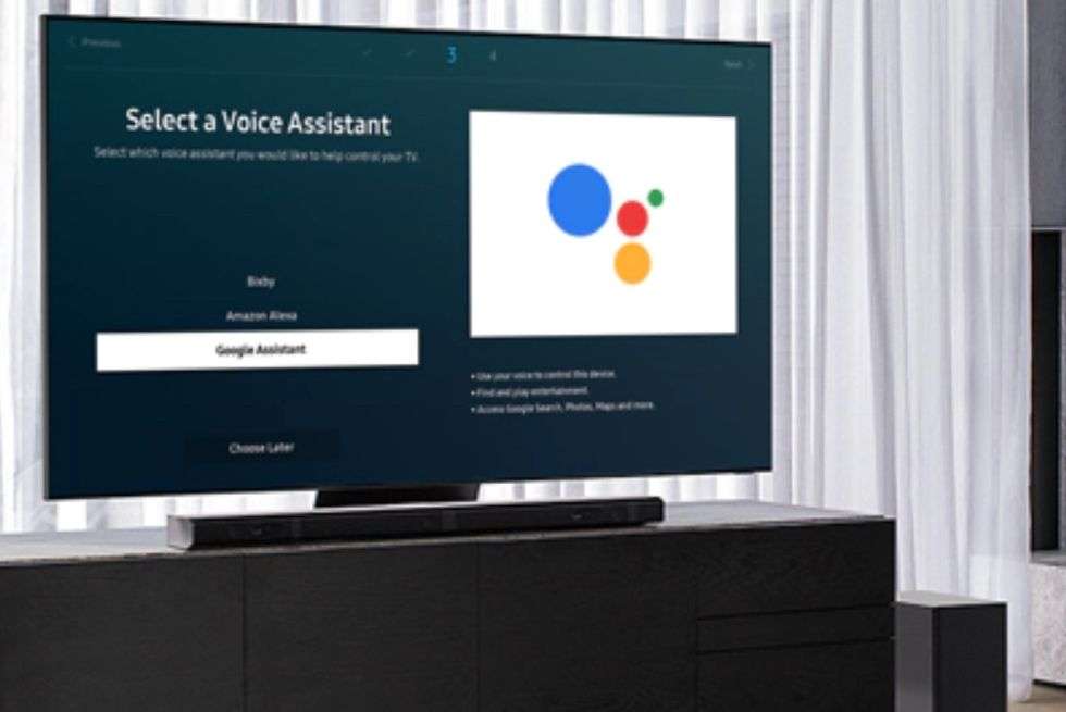 Samsung TVs can now use Google Assistant instead of Bixby