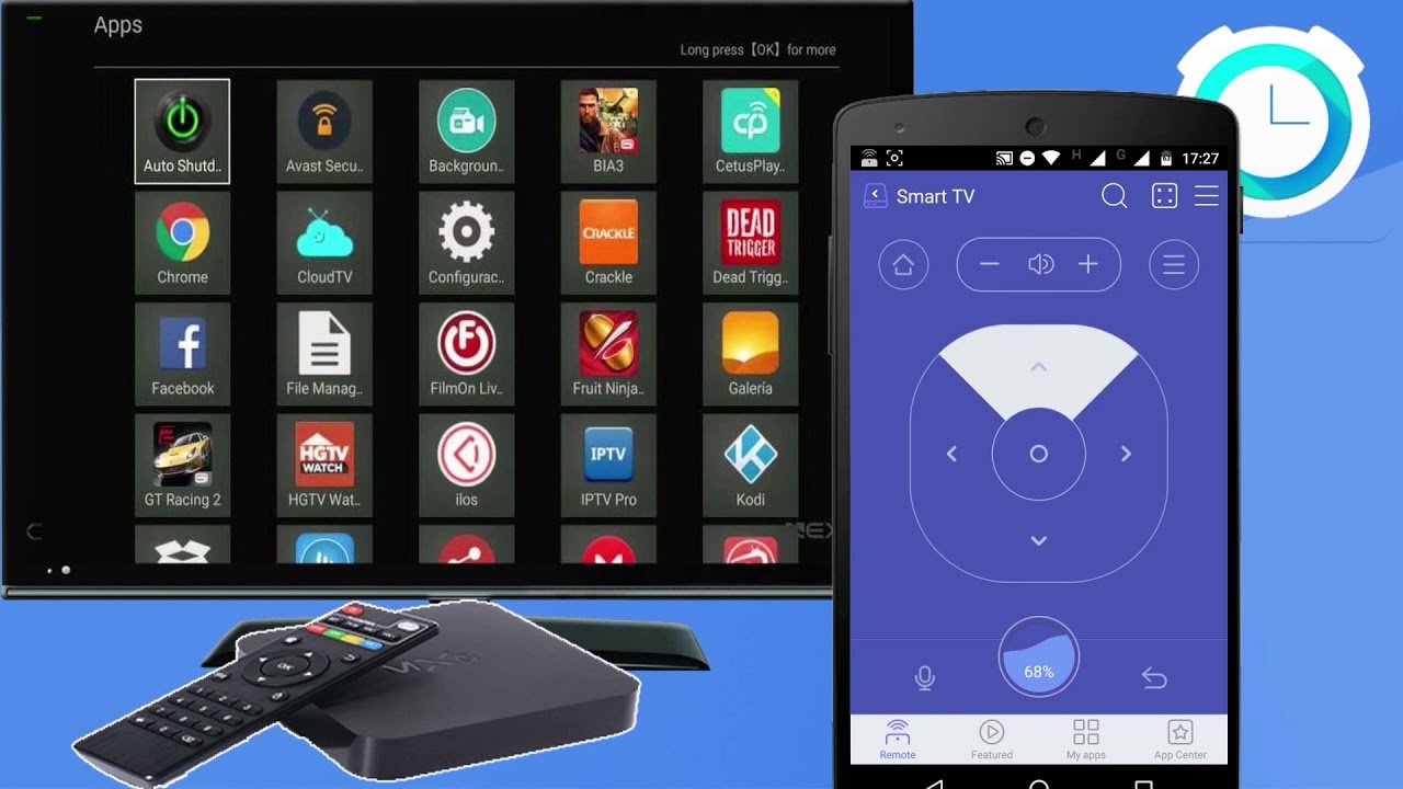 USE CELL PHONE AS ANDROID TV BOX REMOTE CONTROL